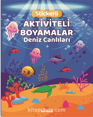 Deniz Canlıları Aktiviteli Boyamalar