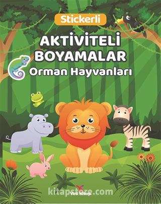 Orman Hayvanları Aktiviteli Boyamalar