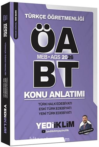 2026 MEB AGS ÖABT Türkçe Öğretmenliği Türk Halk Edebiyatı Eski Türk Edebiyatı Yeni Türk Edebiyatı Konu Anlatımı