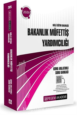 2026 MEB Bakanlık Müfettiş Yardımcılığı Konu Anlatımlı Soru Bankası
