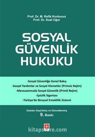 Sosyal Güvenlik Hukuku
