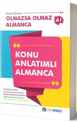Olmazsa Olmaz Almanca - Konu Anlatımlı Almanca / Temel Düzey A1