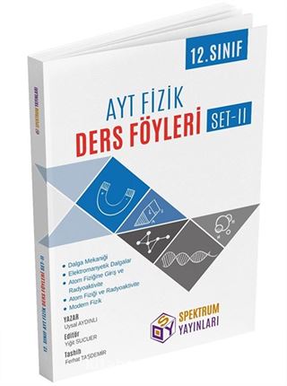 AYT 12. Sınıf Fizik Ders Föyleri Set II