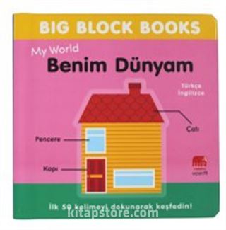 Big Block Books Benim Dünyam (My Word)