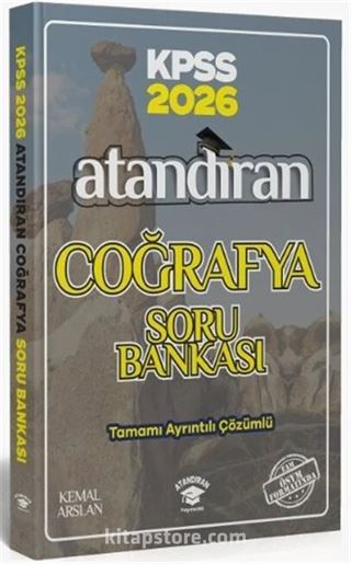 2026 KPSS Atandıran Coğrafya Soru Bankası Çözümlü