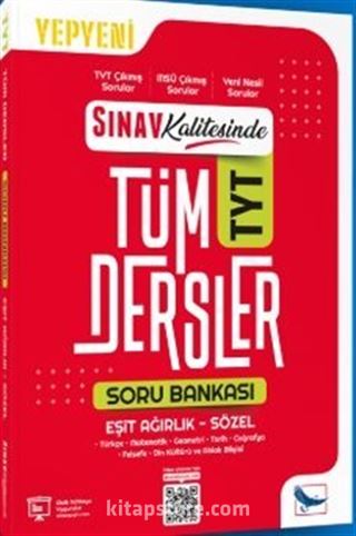 Sınav Kalitesinde TYT Eşit Ağırlık Sözel Tüm Dersler Soru Bankası