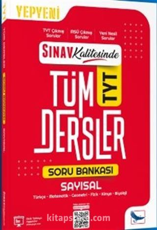 Sınav Kalitesinde TYT Sayısal Tüm Dersler Soru Bankası