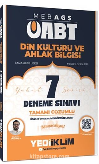 MEB AGS ÖABT Din Kültürü ve Ahlak Bilgisi Tamamı Çözümlü 7 Deneme Sınavı