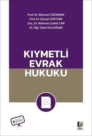 Kıymetli Evrak Hukuku