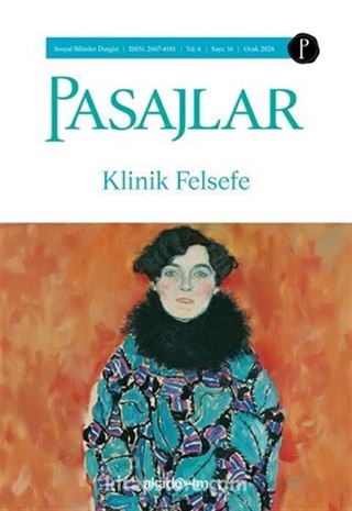 Pasajlar Sosyal Bilimler Dergisi Sayı 16: Klinik Felsefe
