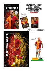 Torreira - Sahanın Yıldızları (3D Biblo - Hareketli Kart - Dev Poster - Futbolcu Kartı Hediyeli!)