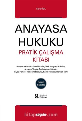 Anayasa Hukuku Pratik Çalışma Kitabı