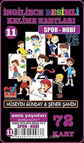 Spor Hobi - İngilizce Resimli Kelime Kartları 11