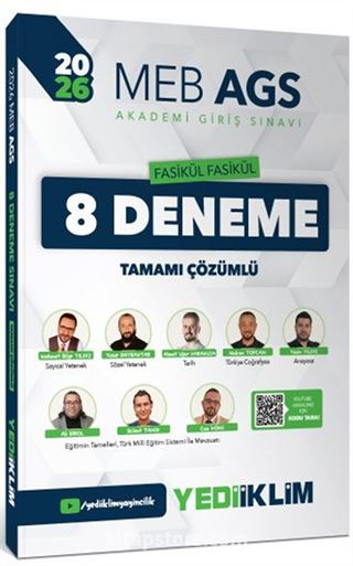 2026 MEB AGS Fasikül Fasikül 8 Deneme Tamamı Çözümlü