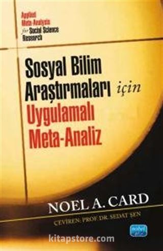 Sosyal Bilim Araştırmaları İçin Uygulamalı Meta-Analiz