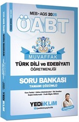 2026 MEB AGS ÖABT Muvaffak Türk Dili Ve Edebiyatı Öğretmenliği Soru Bankası Tamamı Çözümlü