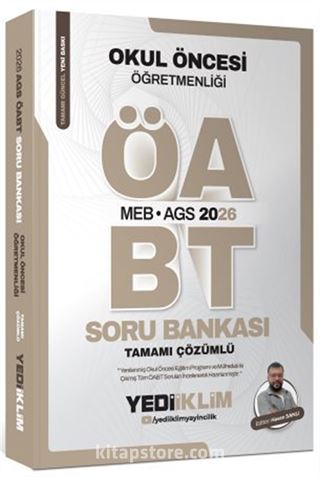 2026 MEB AGS ÖABT Okul Öncesi Öğretmenliği Soru Bankası Tamamı Çözümlü