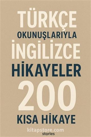 Türkçe Okunuşlarıyla İngilizce Hikayeler