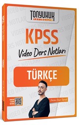 KPSS Türkçe Video Ders Notları