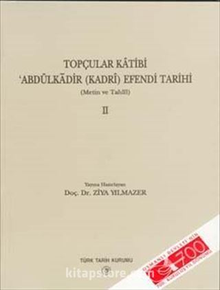 Topçular Katibi (2 Cilt Takım)