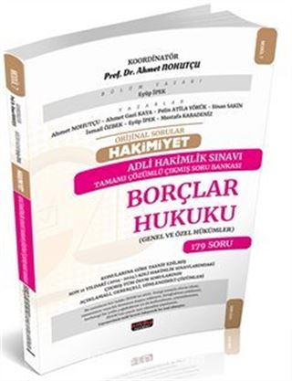 Orijinal Sorular Hakimiyet Adli Hakimlik Sınavı Borçlar Hukuku Çıkmış Soru Bankası
