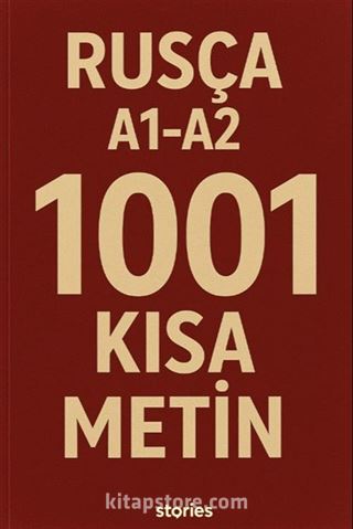 A1-A2 Rusça 1001 Kısa Metin