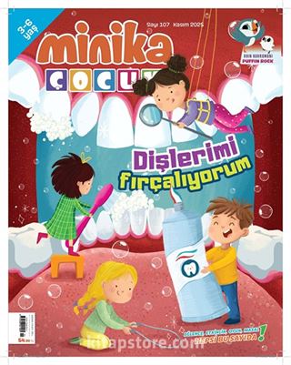 Minika Çocuk Aylık Çocuk Dergisi Sayı:107 Kasım 2025