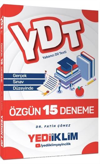 YDT 15 Özgün Deneme