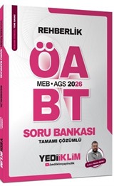 2026 MEB AGS ÖABT Rehberlik Tamamı Çözümlü Soru Bankası