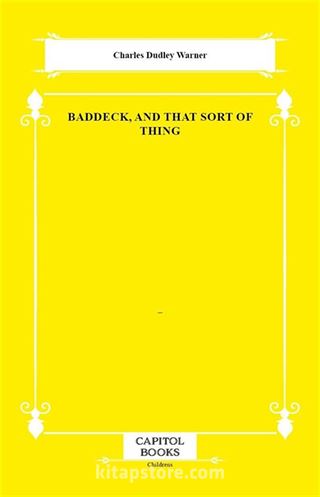 Baddeck, and That Sort of Thing