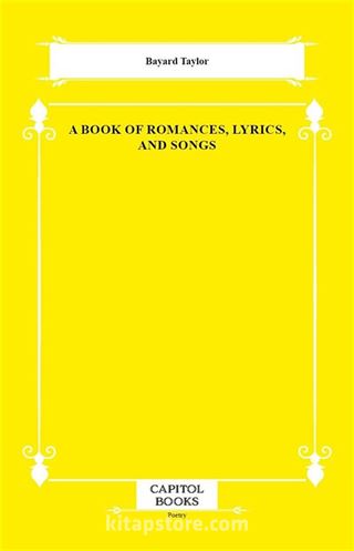 A Book of Romances, Lyrics, and Songs