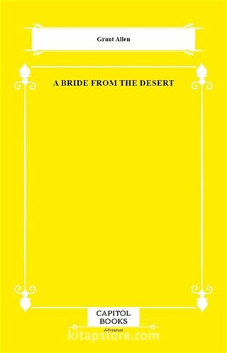 A Bride From the Desert
