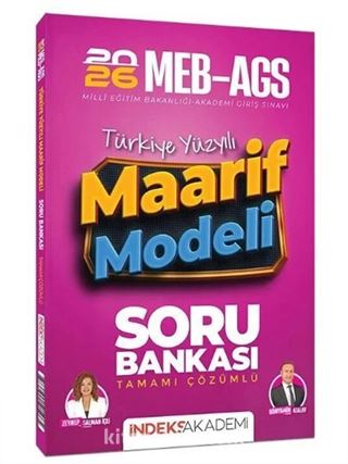 2026 MEB-AGS Türkiye Yüzyılı Maarif Modeli Soru Bankası Çözümlü