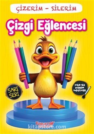Çizerim Silerim Çizgi Eğlencesi