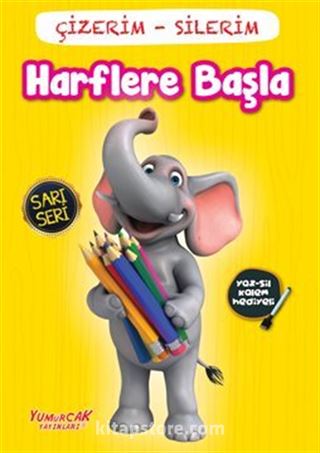 Çizerim Silerim Harflere Başla