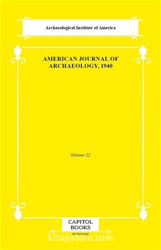 American Journal of Archaeology, 1940