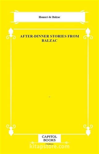 After-Dinner Stories From Balzac