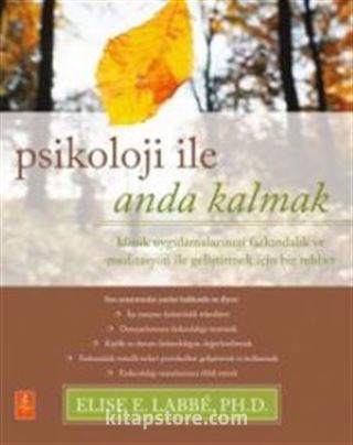 Psikolojiyle Anda Kalmak / Klinik Uygulamalarınızı Farkındalık ve Meditasyon ile Geliştirmek için Bir Rehber / Psychology Moment by Moment - A Guide to Enhancing Your Clinical Practice with Mindfulness