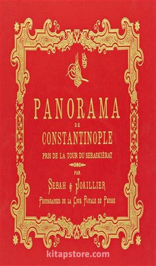 Bir İstanbul Panoraması 1890 (Kırmızı)