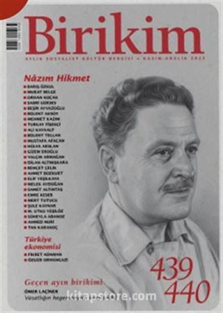 Birikim Dergisi Sayı:439-440 Kasım-Aralık 2025