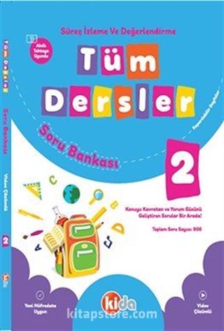 2. Sınıf Tüm Dersler Soru Bankası Tümü Video Çözümlü