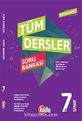 7. Sınıf Tüm Dersler Soru Bankası Tümü Video Çözümlü