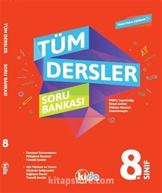 8. Sınıf Tüm Dersler Soru Bankası Tümü Video Çözümlü