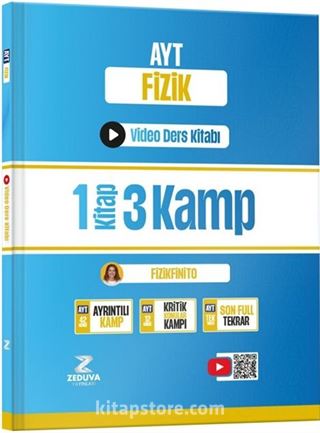 Fizikfinito AYT Fizik 1 Kitap 3 Kamp Video Ders Kitabı