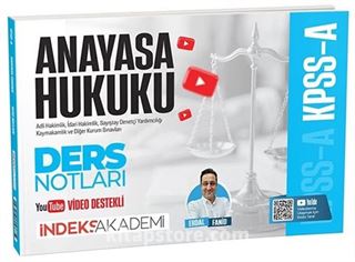 KPSS A Grubu Anayasa Hukuku Video Ders Notları
