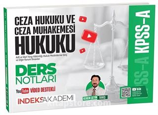 KPSS A Grubu Ceza Hukuku ve Ceza Muhakemesi Hukuku Video Ders Notları