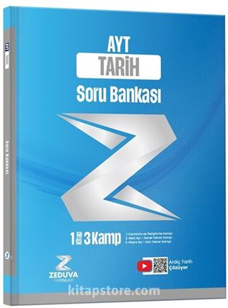 AYT Tarih 1 Kitap 3 Kamp Soru Bankası