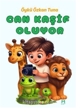 Can Kaşif Oluyor (Renkli Resimli, Etkinlikli)