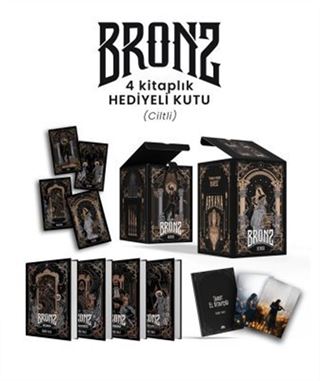 Bronz Serisi - 4 Kitaplık Ciltli Hediyeli Kutu