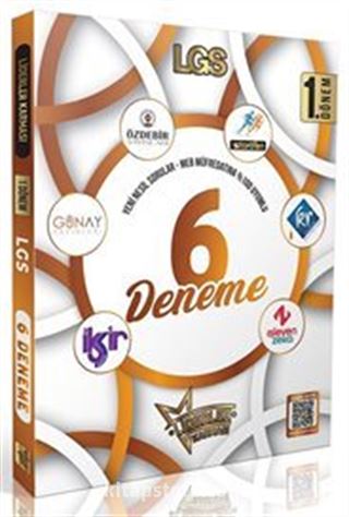 LGS Tüm Dersler 1. Dönem Çözümlü 6 Deneme